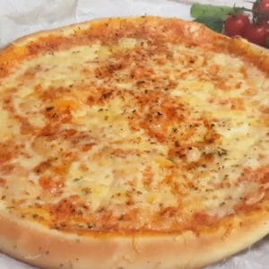 Fokhagymás pizza