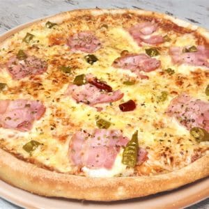 Szalonnás pizza